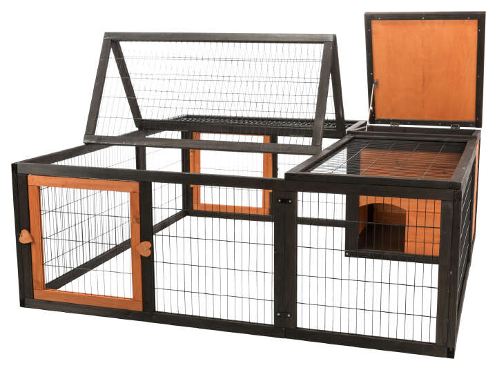 TRIXIE Freilaufgehege mit Abdeckung